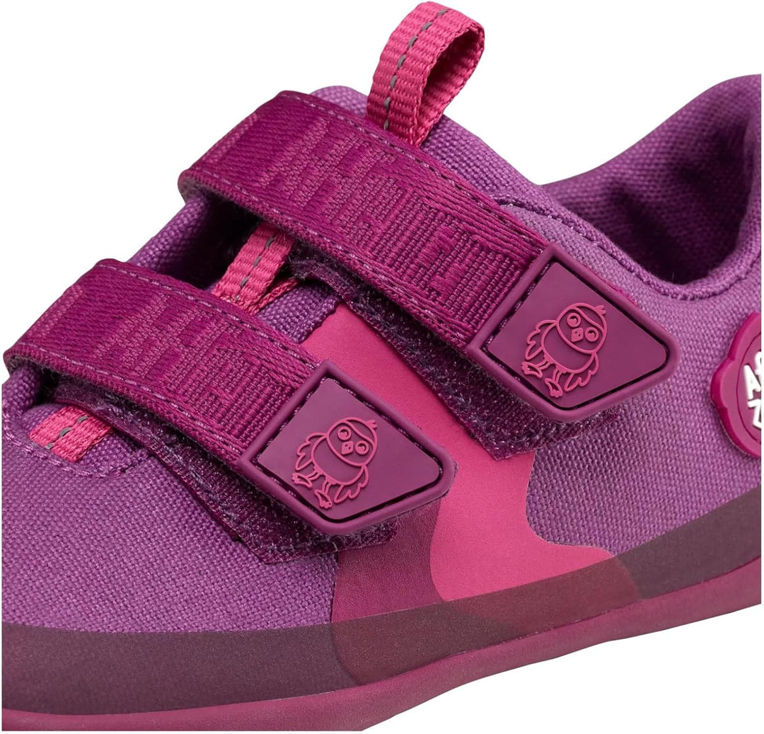 Affenzahn Barfussschuh Baumwolle Lucky Klettverschluss Vegan rutschfest Flexibel Reflektierend für d