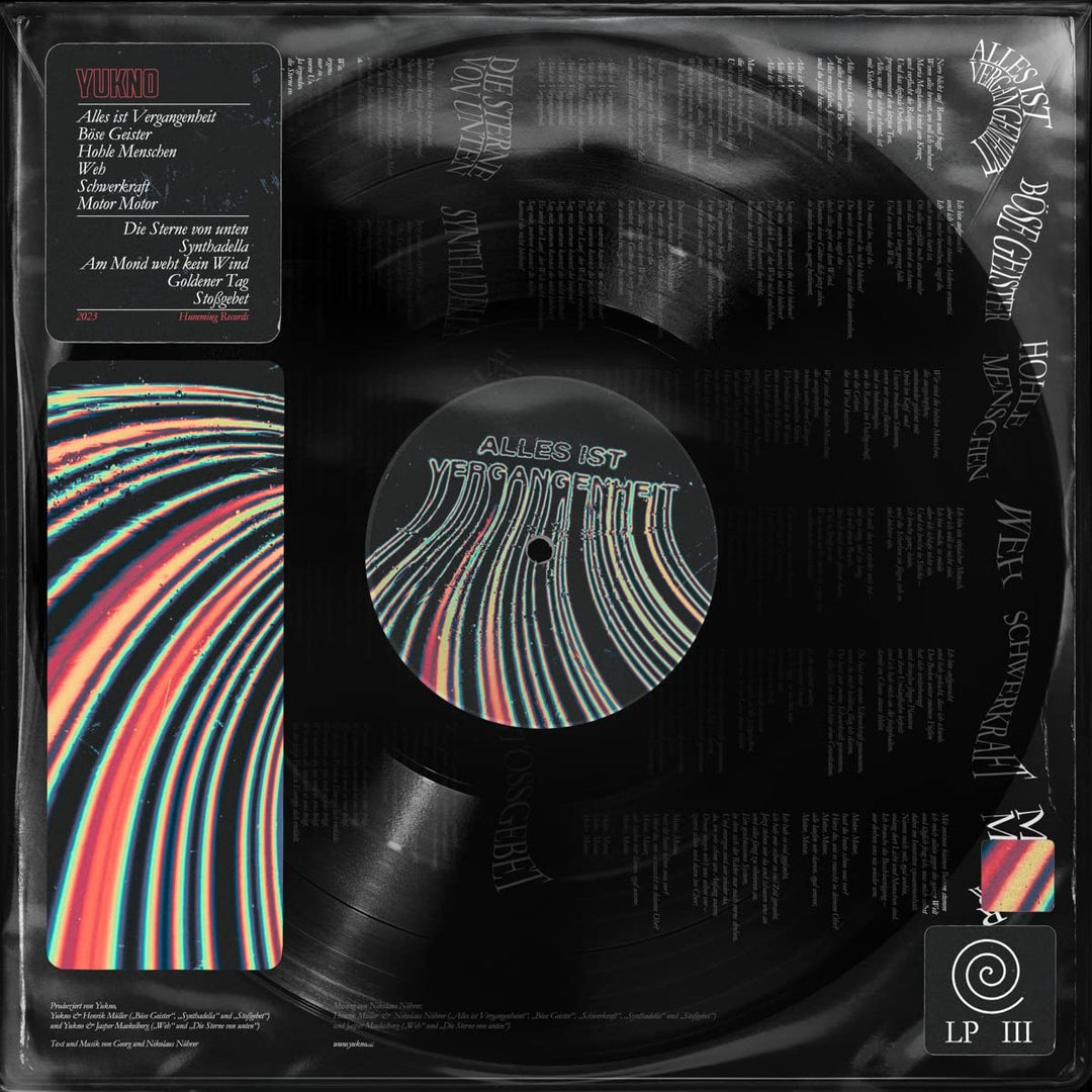Alles Ist Vergangenheit, Vinyl