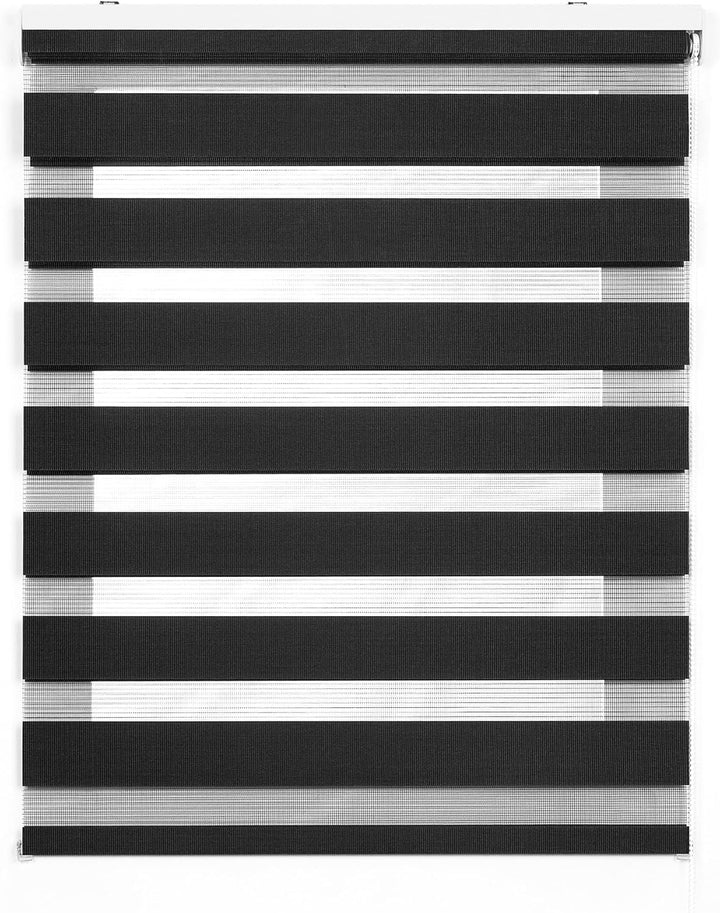 STORESDECO Doppelrollo, Duo Rollo für Fenster und Türen, Zebra Rollo Lichtdurchlässig und verdunkeln