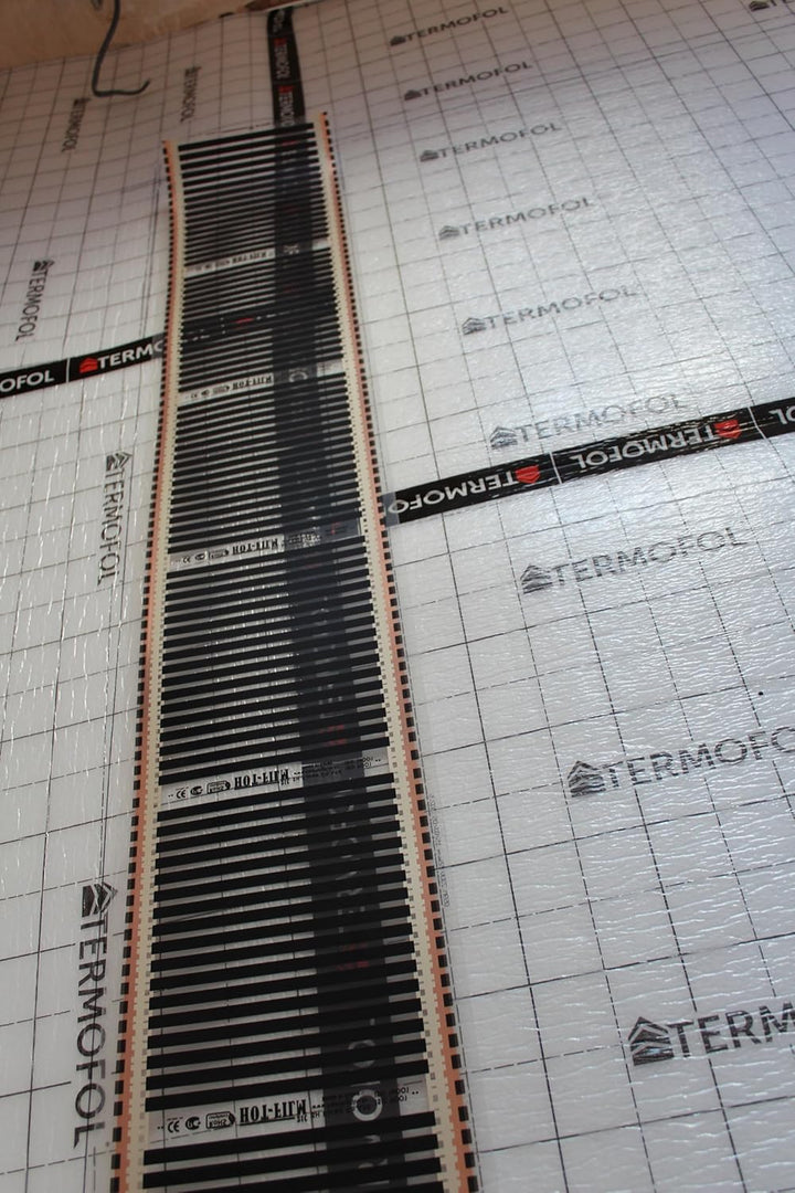 Termofol Professionelles Schaumisolierband 5cm x 60m Klebeband zum Verbinden von Isolierungen für Fu