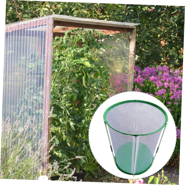 Yardwe Schmetterlingskäfig Tragbarer Käfig Für Schmetterlingszucht Hochtransparenter Netzkäfig 30x60