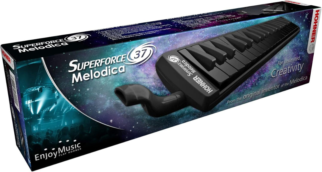 Hohner Melodica HOC943311 Superforce 37 Black Buttons