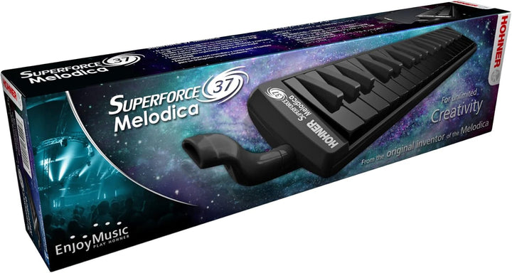 Hohner Melodica HOC943311 Superforce 37 Black Buttons