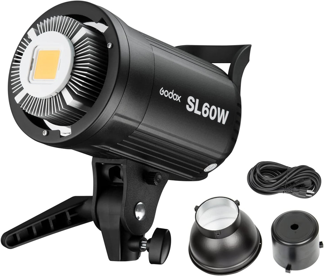 Godox SL-60W 60WS 5600±300K Bowens Mount Strobe Flash Weisse Version Videoleuchte Drahtlose Steuerun