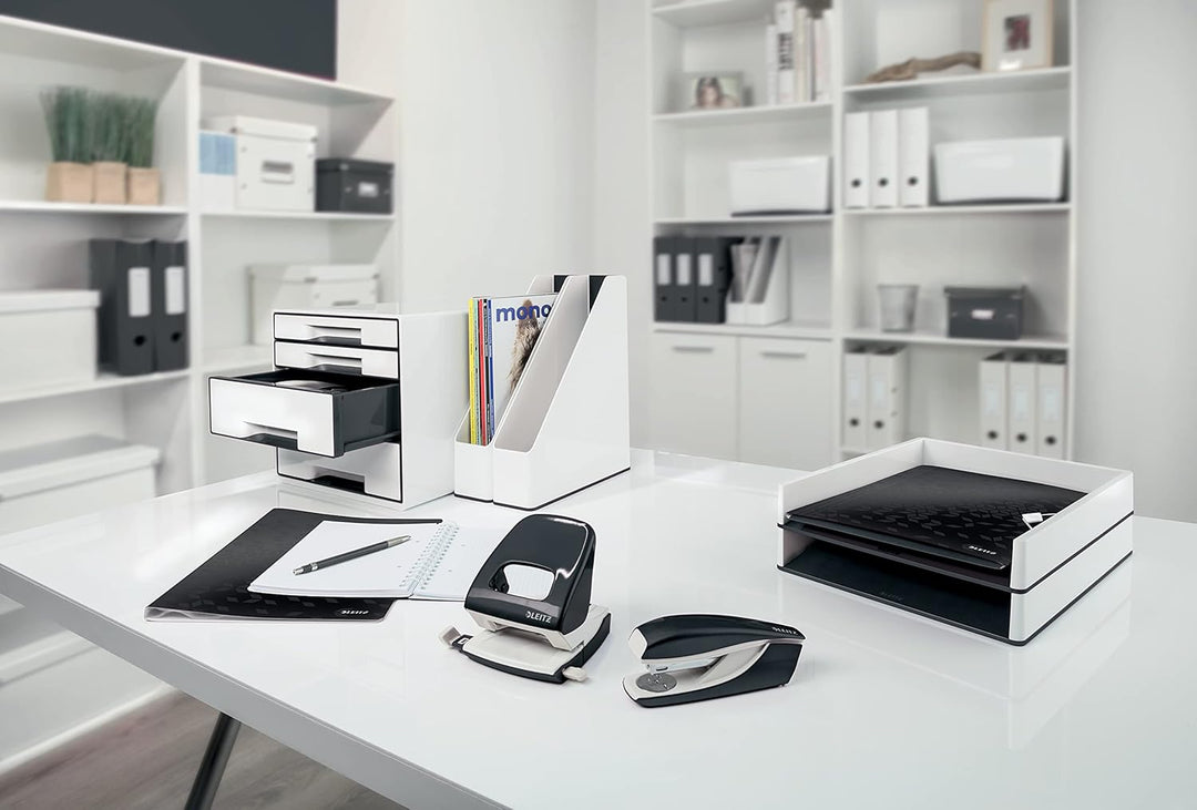 Leitz Click & Store Schubladenset, 3 Schubladen, A4, schwarz, 60480095 3 Schubladen Schwarz, 3 Schub