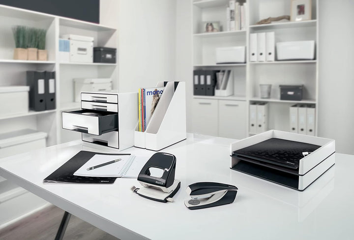 Leitz Click & Store Schubladenset, 3 Schubladen, A4, schwarz, 60480095 3 Schubladen Schwarz, 3 Schub