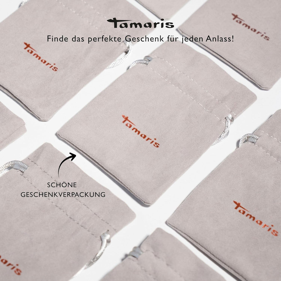 Tamaris Damen Halskette in Silber aus Edelstahl TJ-0001-N-45