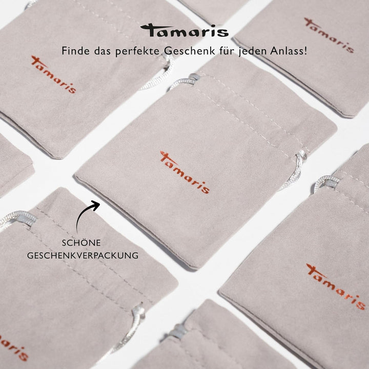 Tamaris Damen Halskette in Silber aus Edelstahl TJ-0001-N-45