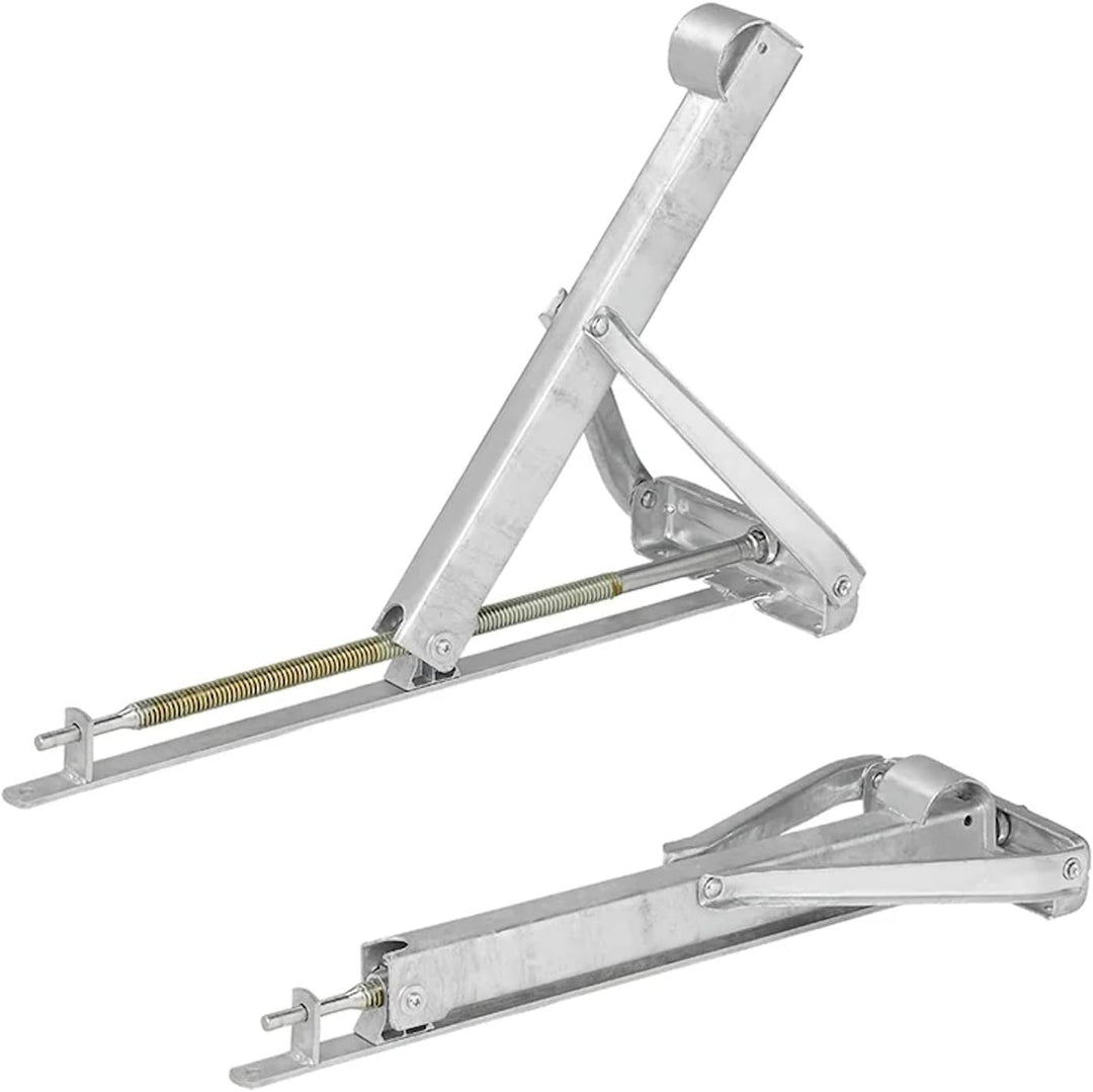 Ausdrehstütze Wohnwagen Wohnwagenstützen Kurbel Stützen Anhängerstütze (800kg 605x260mm H:500mm), 80