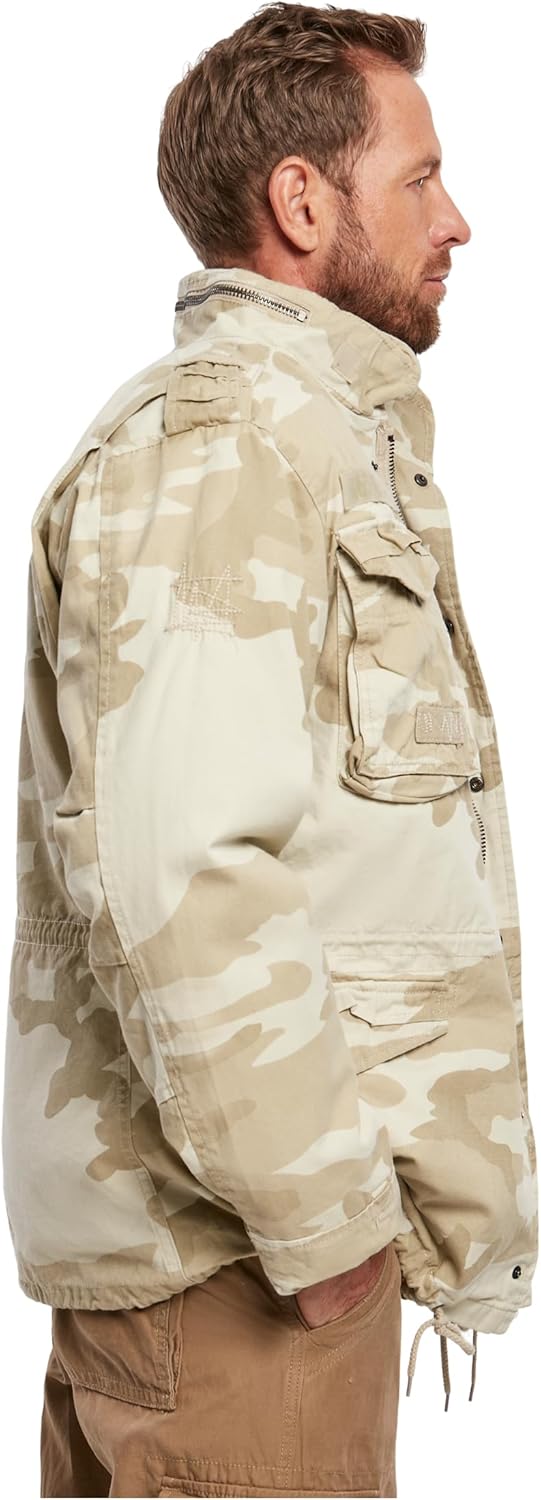 Brandit M65 Giant Herren Jacke Parka Winterjacke L Mehrfarbig (Sandstorm), L Mehrfarbig (Sandstorm)