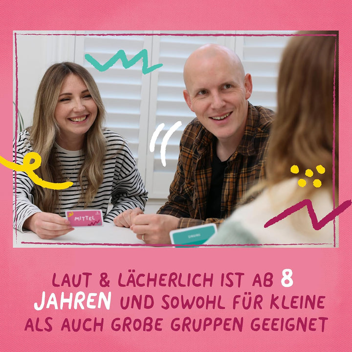 Gamely Laut & Lächerlich: Das urkomische Partyspiel der lächerlichen Laute, in Taschengrösse | Das f