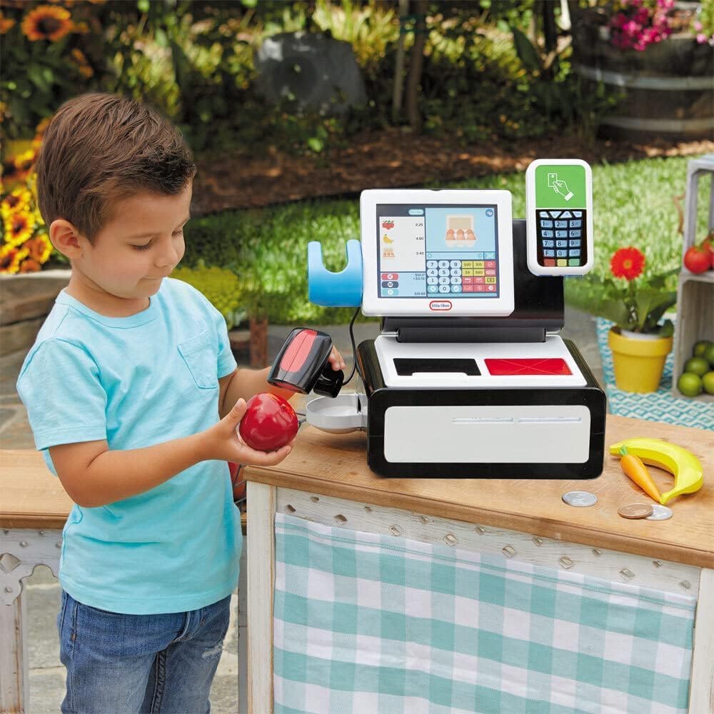 Little Tikes Retro '50s Inspired Washer Dryer – Spielzeug für Kinder – interaktives Spielzeug mit 7