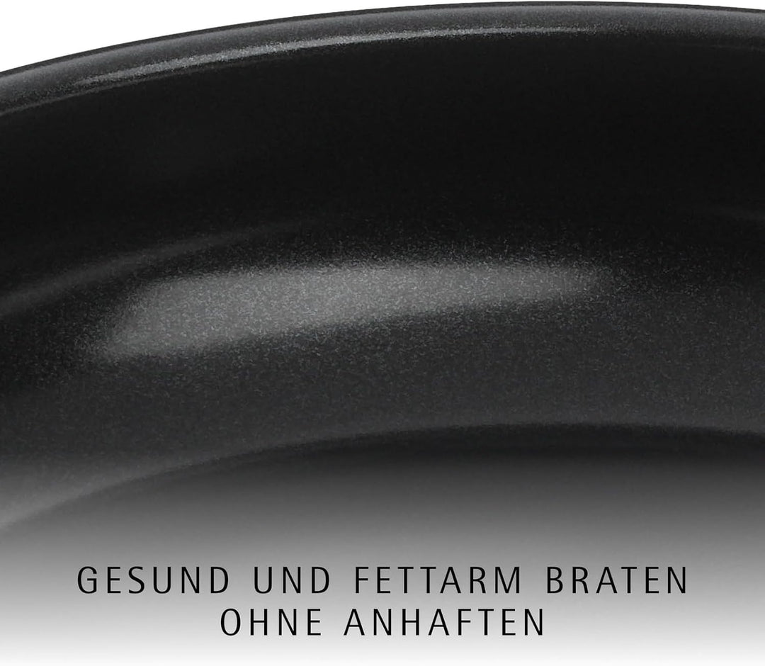 WMF Devil Bratpfanne 28 cm Induktion, Pfanne Keramikbeschichtung, Cromargan Edelstahl beschichtet, K