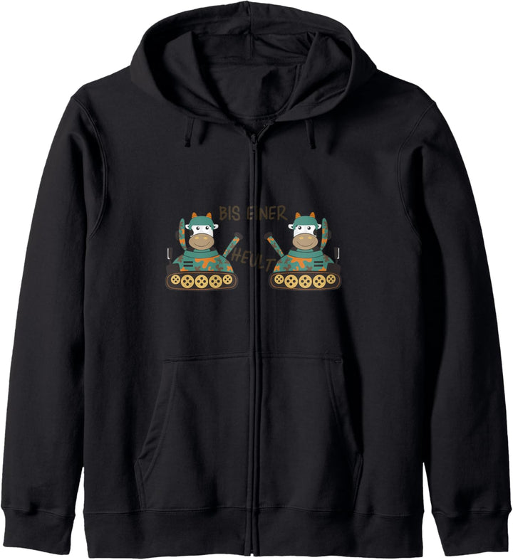Bis einer heult Panzer Kapuzenjacke