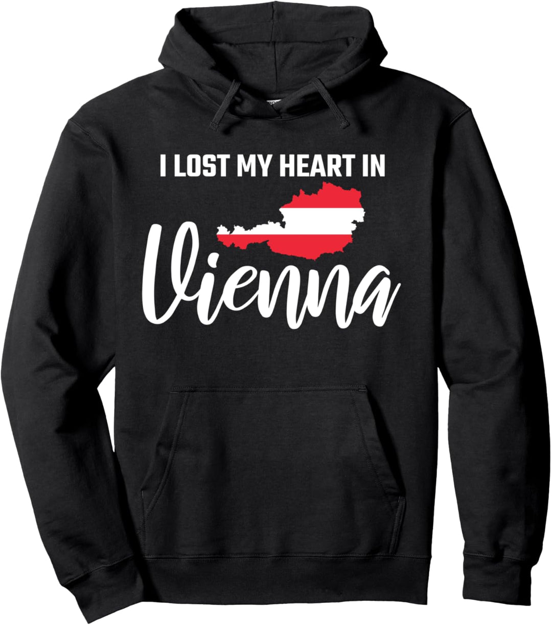 Wien Österreich Vienna I Love Vienna Geschenk Pullover Hoodie