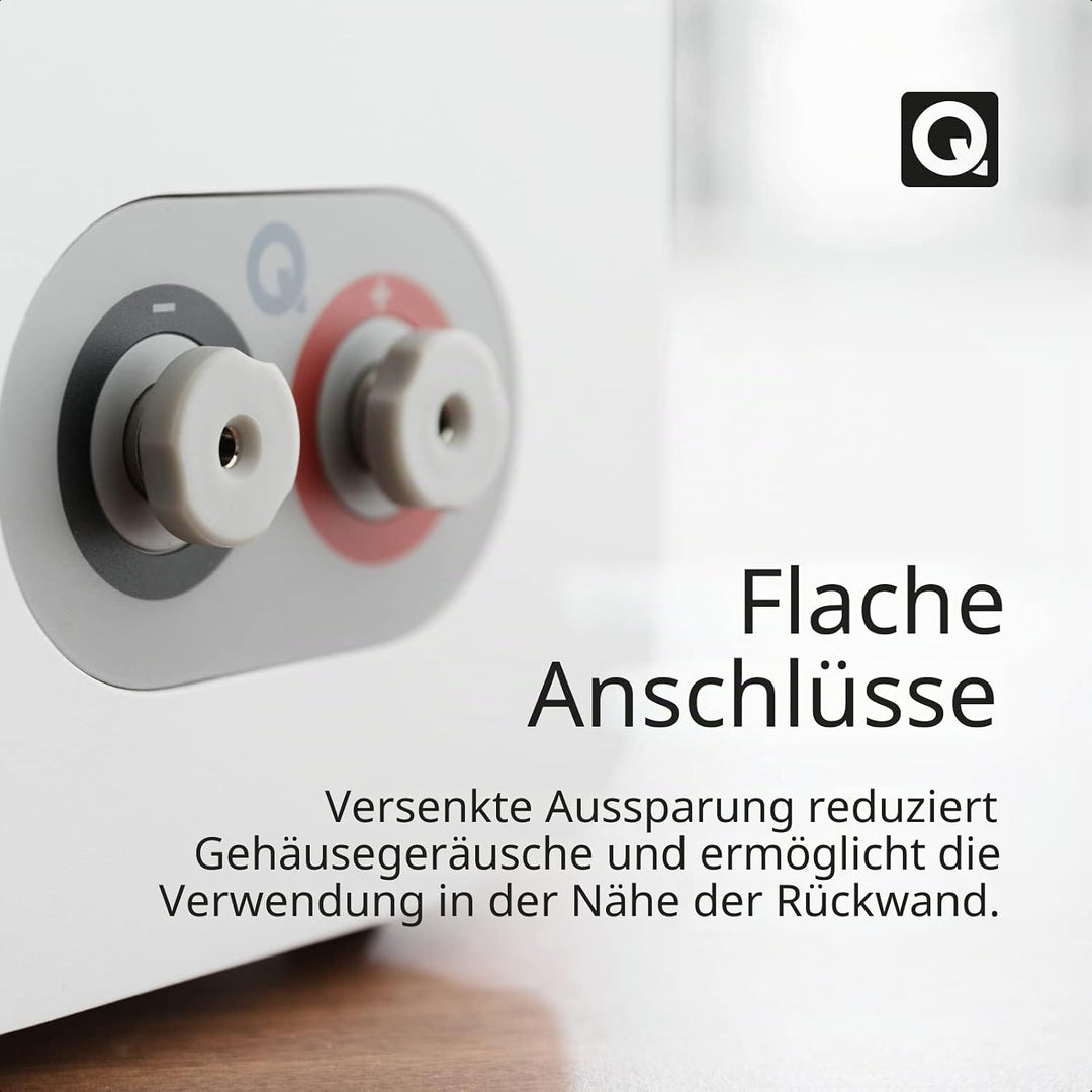 Q Acoustics Regallautsprecher Q 3010 I Weiss (Paar) BYS/207, BYS/207