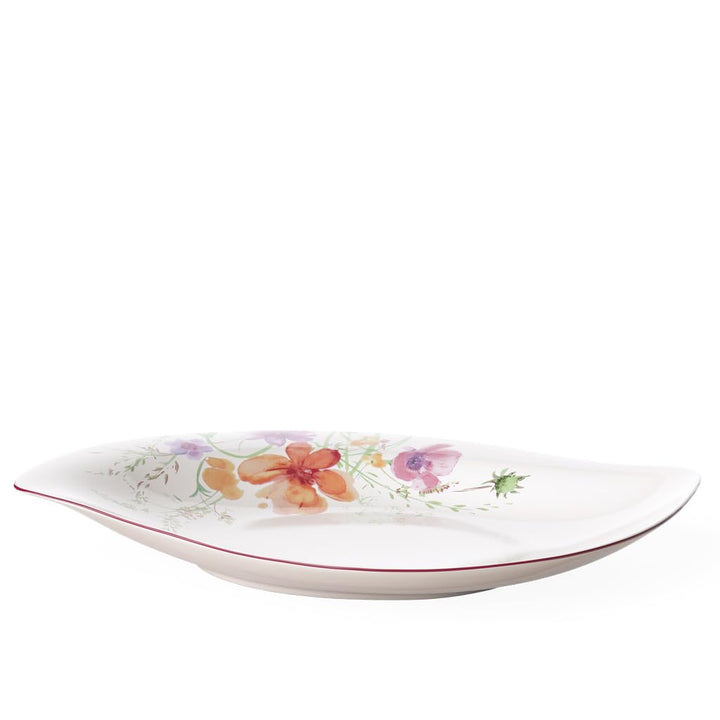 Villeroy und Boch - Mariefleur Basic Serve und Salad flache Schale, Schale für Beilagen und Salate,