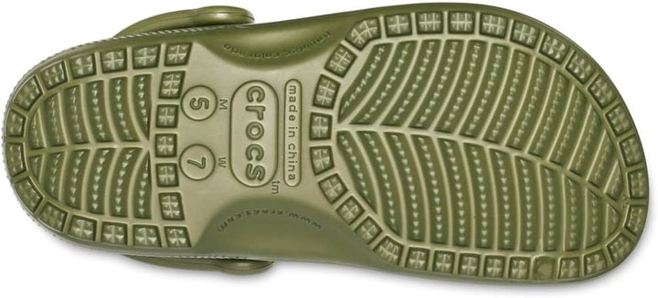 Crocs Unisex Classic Clog 38/39 EU Army Green, 38/39 EU Army Green