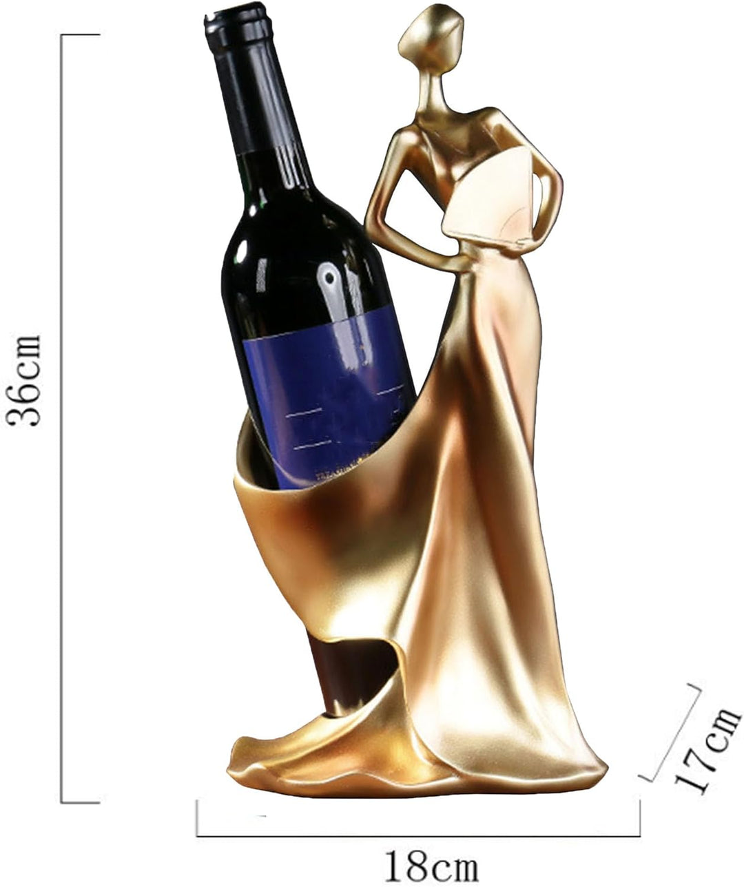 Weinflaschenhalter, Rotweinflaschenständer Elegante Weinregalhalter Harz Regal für Home Bar Zubehör