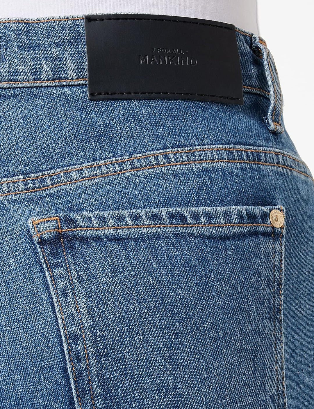 7 For All Mankind Damen The Modern Straight Jeans 24 Dark Blue, 24 Dark Blue