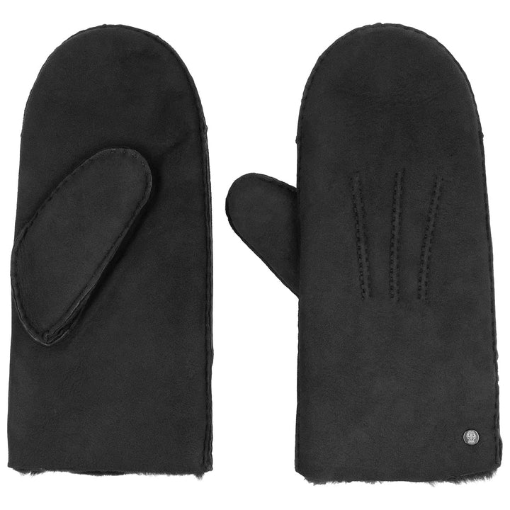 Roeckl Damen Oslo Faeustling Handschuhe 6 1/2 HS Schwarz, 6 1/2 HS Schwarz