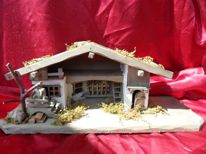 Qualität aus Niederbayern ARBRIKADREX Verschiedene Weihnachtskrippen Holz Schreinerarbeit Douglasien
