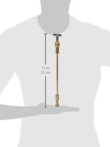 Schell Messing Oberteil Spindel inkl. Steckschlüssel für Frostsichere Aussenwandarmaturen, Aussenarm