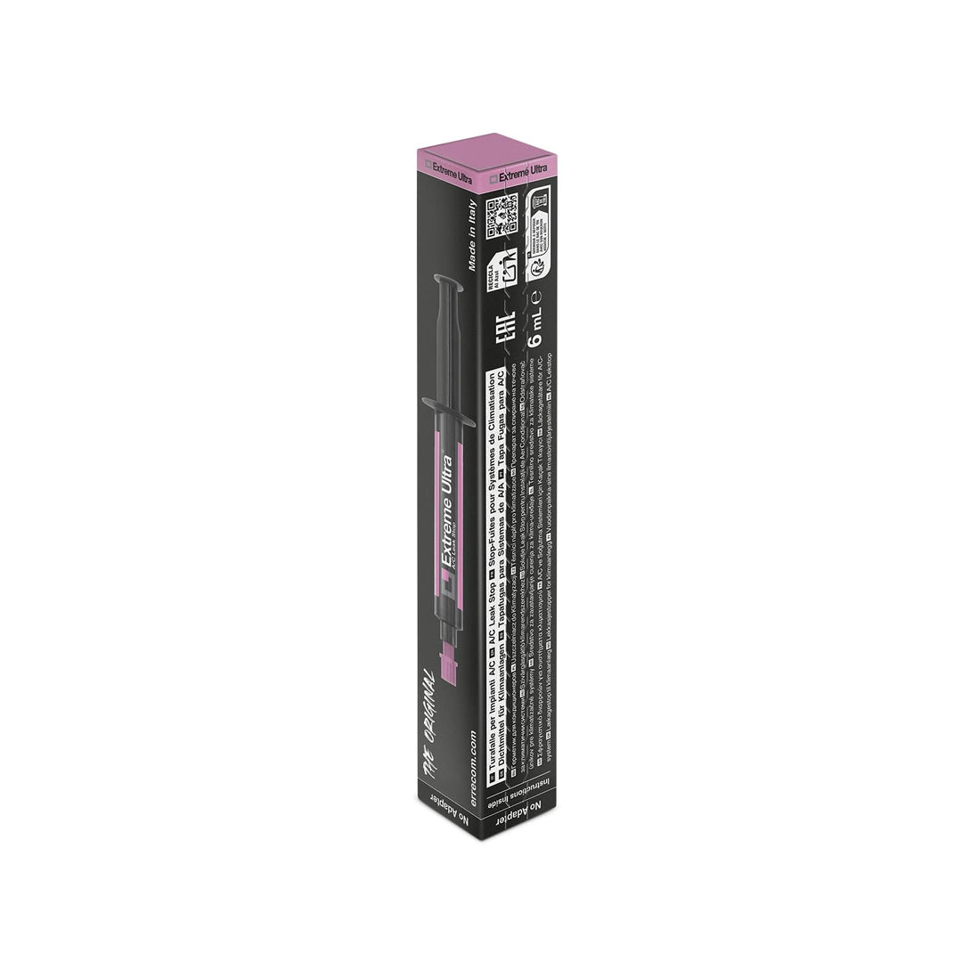 ERRECOM Extreme Ultra - 6 ml, Dichtungsmittel für Klimaanlagen und Kühlsysteme inklusive 1/4-und 5/1