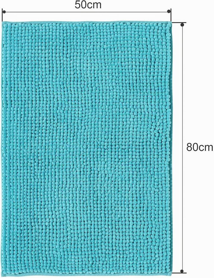 Badematte rutschfest | Als Badteppich Set kombinierbar | Badezimmer-Teppich Bad-Vorleger waschbar au