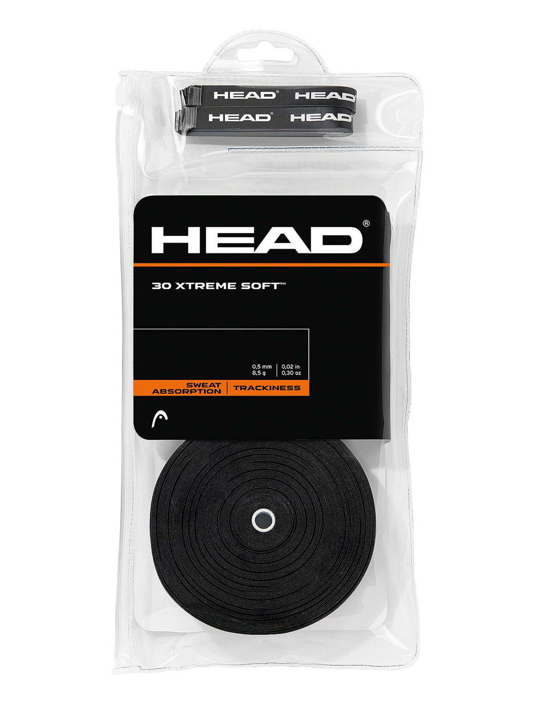 HEAD 30 Xtremesoft Griffband Einheitsgrösse Schwarz, Einheitsgrösse Schwarz