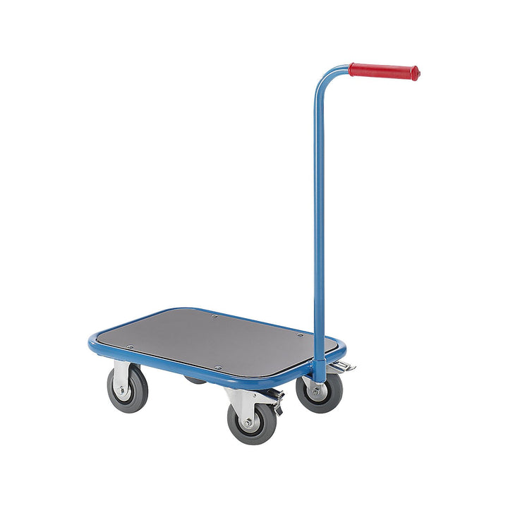 eurokraft | Griffroller | Tragfähigkeit 250 kg | 1 Ladefläche | 600 x 450 mm