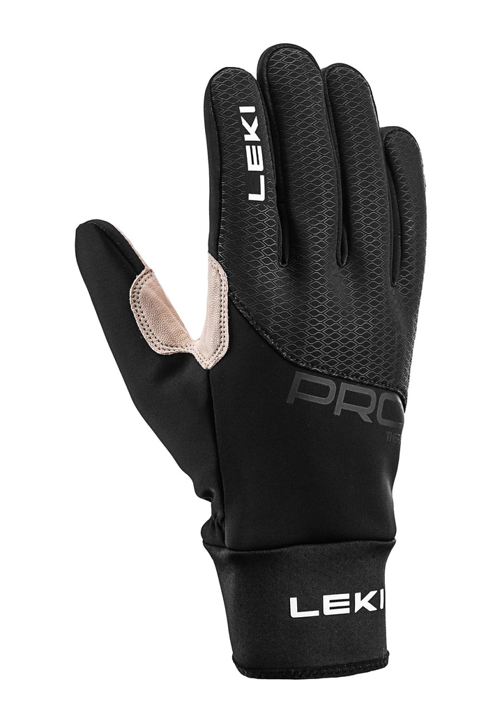 LEKI Unisex PRC Premium Thermo Plus Handschuhe Langlauf Running Black-Sand Black-Sand 10, Black-Sand