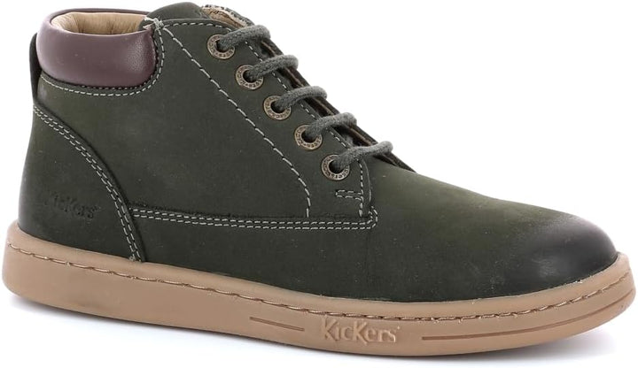 Kickers Unisex Kinder Tackland Oxford-Schuh 26 EU Khaki, 26 EU Khaki