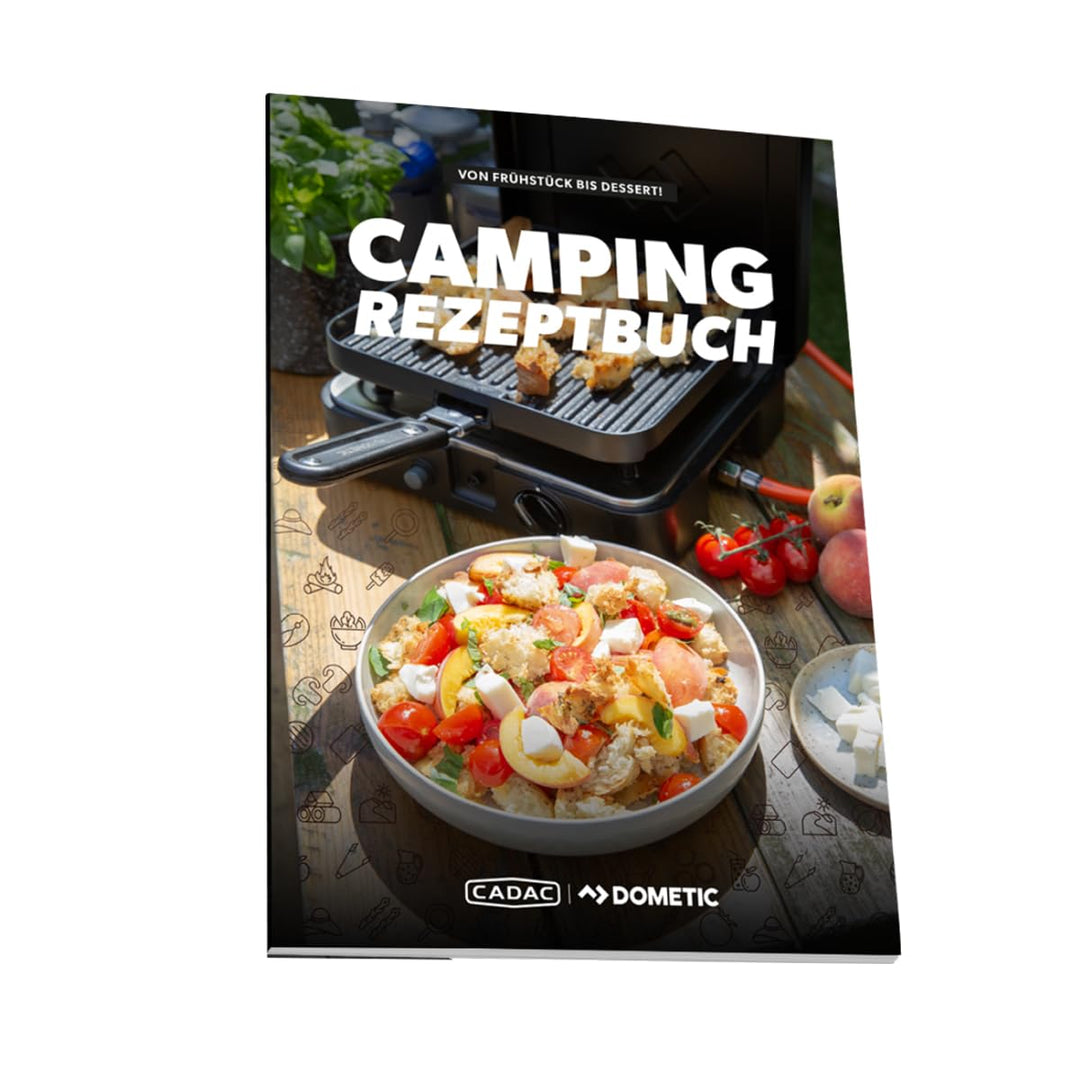 Cadac - Camping-Kochbuch - 50mBar - Rezeptbuch - Camping-Rezepte – Grillzubehör für Camping - Campin