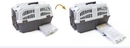 MPS Skudo 3 Transporttasche für Katzen, 48 x 32 x 31 cm (L x B x H), Mehrfarbig