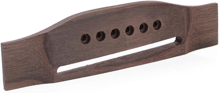 Gitarre Brücke Sattel Mutter Nuss 6 String Holz Akustische Gitarre Brücke Knochen Pins Einstellbare