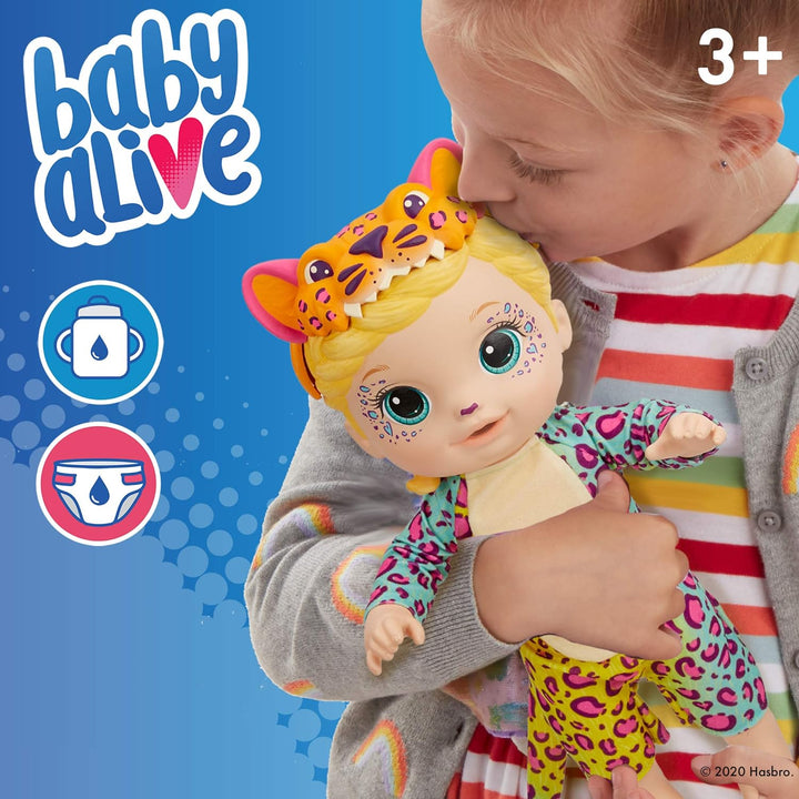 Baby Alive F1231FF2 BA Rainbow Wildcats Leopard