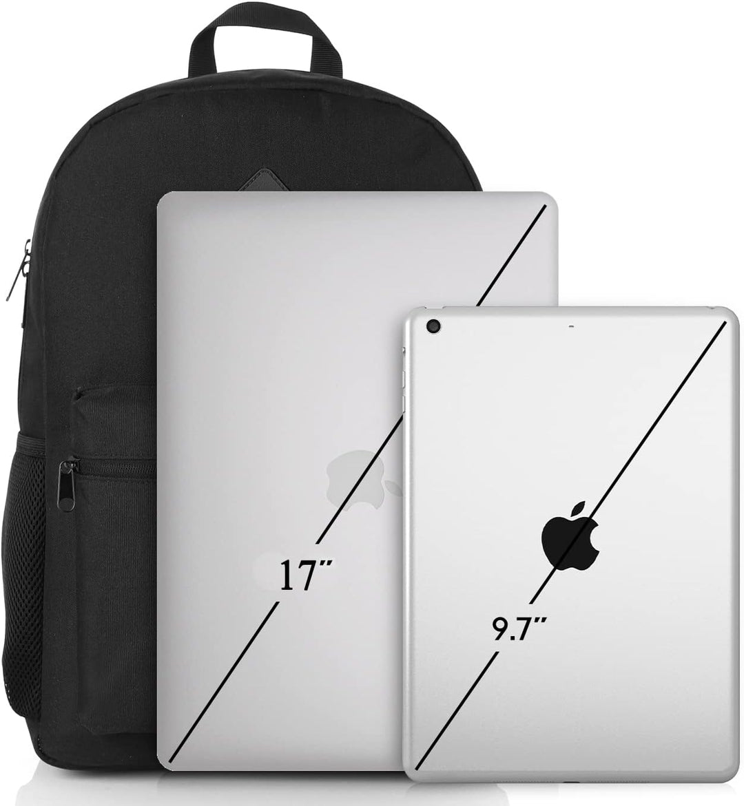 YAMTION 17,3 Zoll Rucksack Schule,Rucksack Herren und Damen,Schulrucksack Jungen Teenager Schulranze