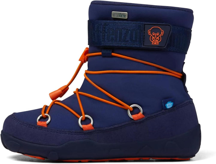 Affenzahn Schneestiefel Vegan Snowy wasserdicht, warm gefüttert, vegan, zum Reinschlüpfen, Grösse 21