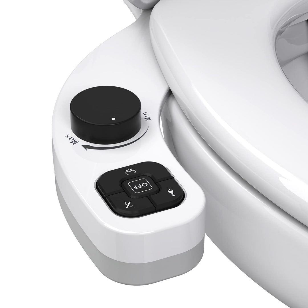 Bidet Toilette WC Bidet Japanisch Sprüher Bidet-Kit WC-Sitz mit Doppel-Sprühlippe, automatisch reini