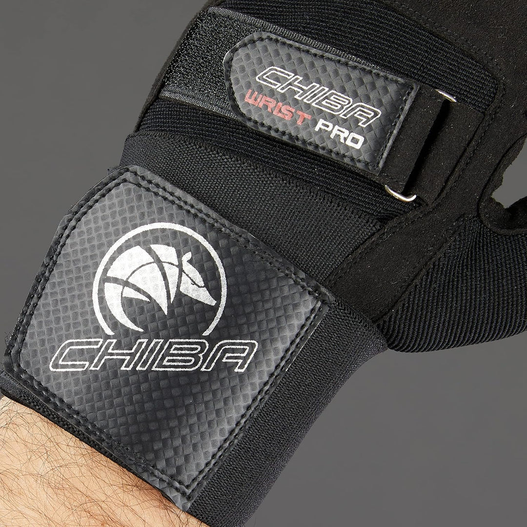 Chiba Unisex Wristguard Protect Handschuhe, Black S Schwarz, S Schwarz