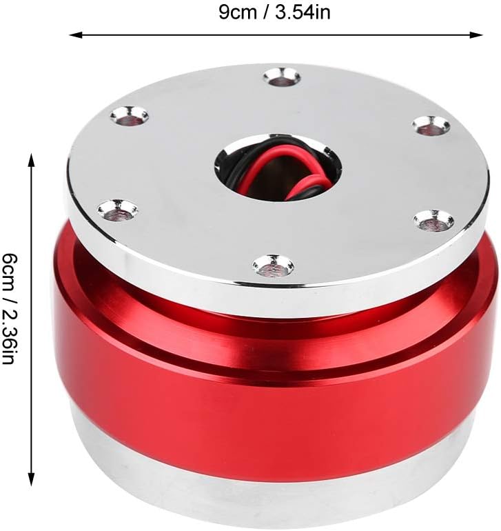 Lenkradnabenadapter, 6-Loch Lenkrad Auto Lenkradnabe Lenkrad Schnellverschluss Schwungrad Nabenadapt