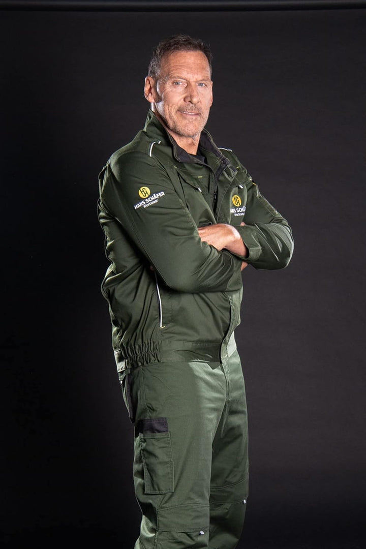 Hans Schäfer Workwear HSW Professional – Arbeitsjacke für Herren – Bequeme und strapazierfähige Bund