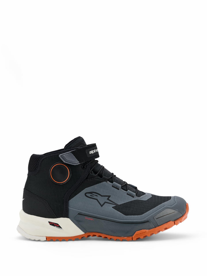 Alpinestars Unisex Motorradsc Motorradstiefel 46 EU Grau Schwarz Orange, 46 EU Grau Schwarz Orange