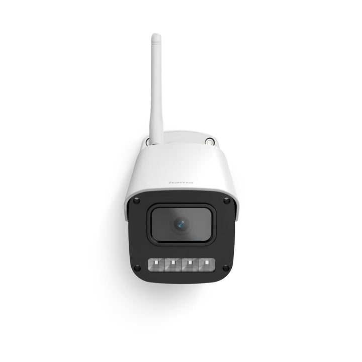 Hama Überwachungskamera WLAN (WLAN Kamera f. aussen, Outdoor-Kamera mit Sprach- u. App-Steuerung, we