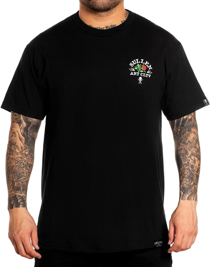 Sullen Men's Pushers Standard Black Short Sleeve T Shirt 2XL