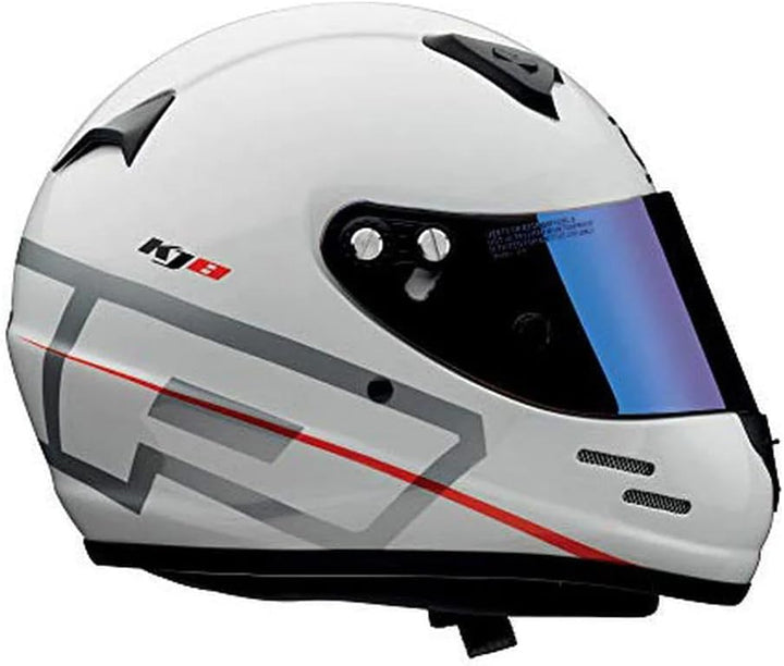 OMP KJ8 EVO CMR WEISS HELM XS KARTING, Weiss