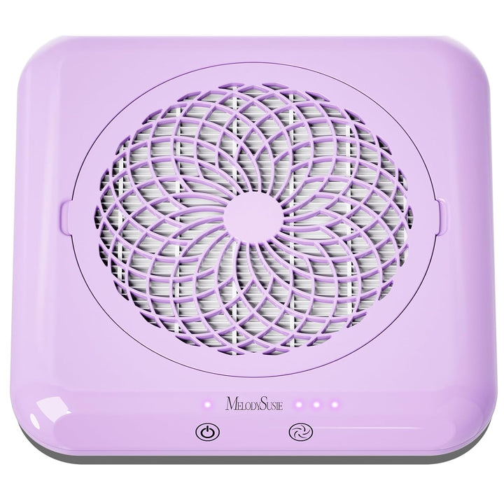 MelodySusie Professioneller Nagelstaubsauger 4500 U/MIN Starker Vakuum Ventilator Staubabsaugung für