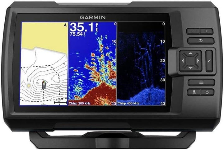 Garmin Striker Plus 7cv Chirp-Fishfinder Striker Plus 7cv Chirp-Fishfinder, Schwarz, OneSize,