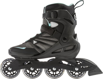 Rollerblade Damen Zetrablade Inlineskate 235 Black/Light Blue, 235 Black/Light Blue